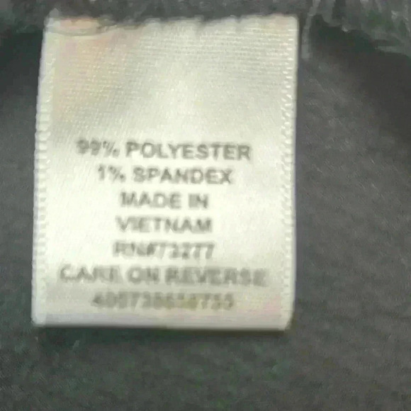 Elle Women's Black Bell Sleeve Top 3/4 Sleeve Blouse Size M Casual - Picture 8 of 10